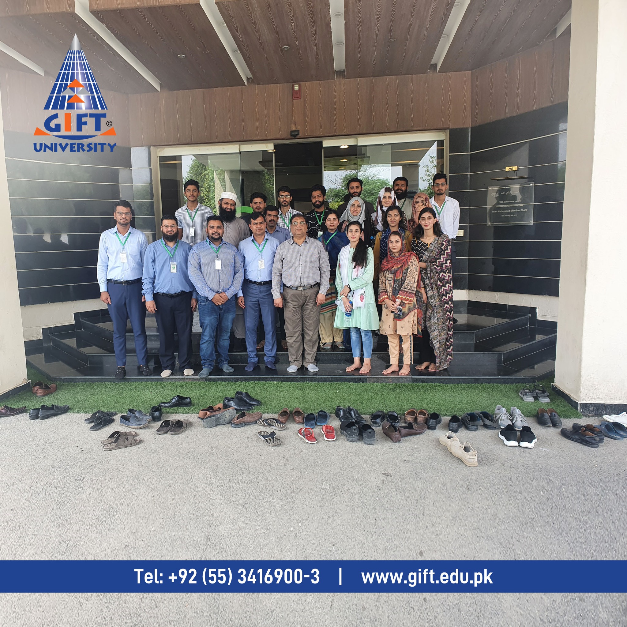 Industry Linkages Department of SEAS arranged an industrial visit of MSCS & BSEE students to PTCL Data Center, Lahore.