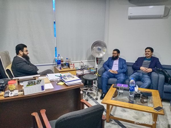 Team of Brackets Software House visited GIFT University.